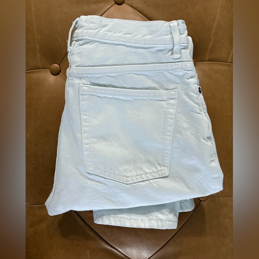 Everlane 90s Cheeky Jean Bone White - Button Fly, Cropped - Picture 4 of 4